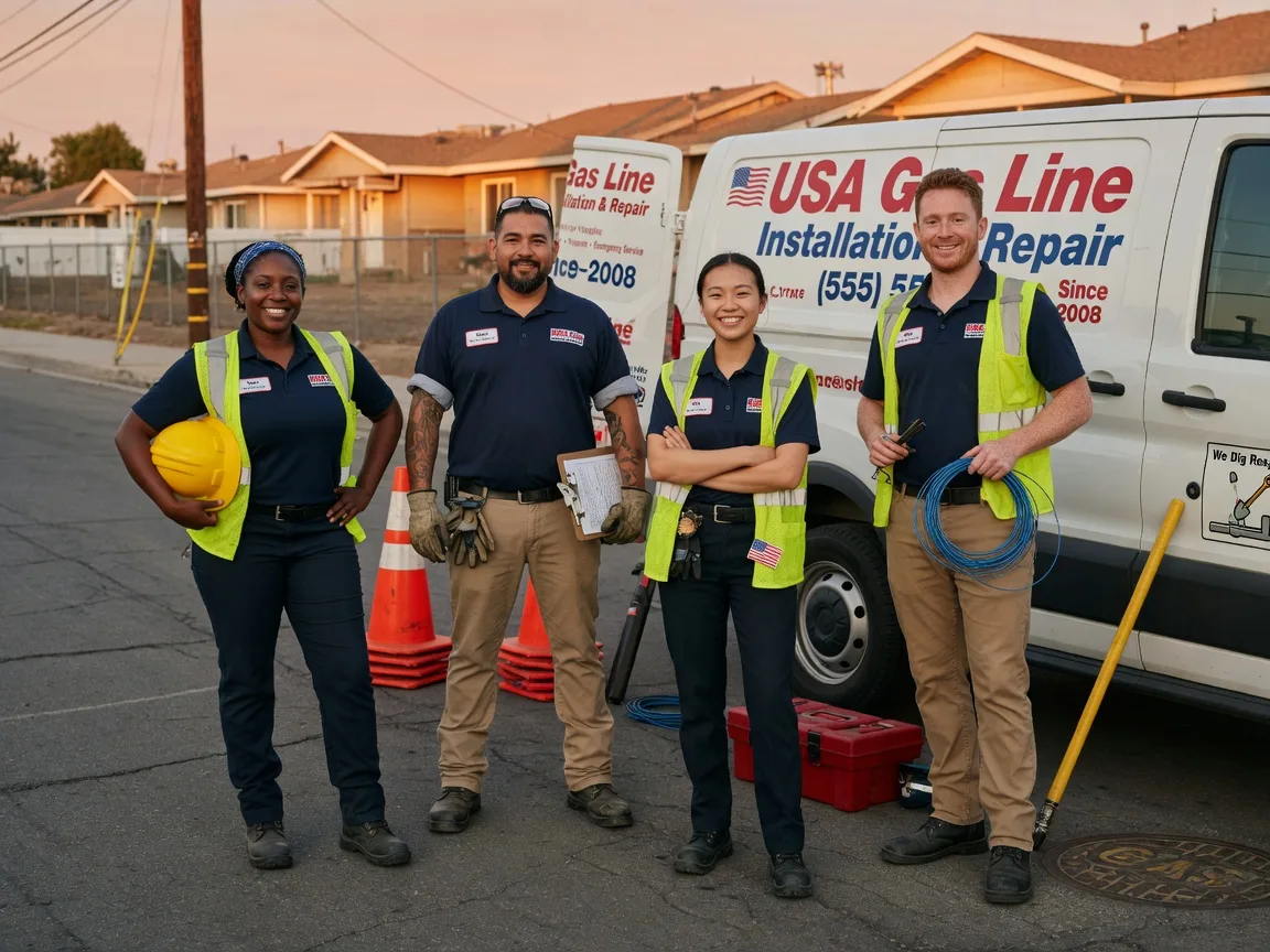 Gas Line Installation company in Leesburg, NJ